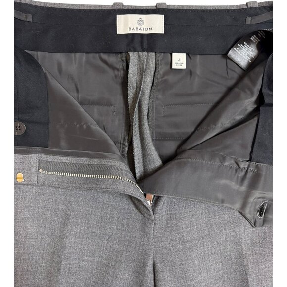Babaton Heather Grey Dress Pants (6) - Picture 3 of 4